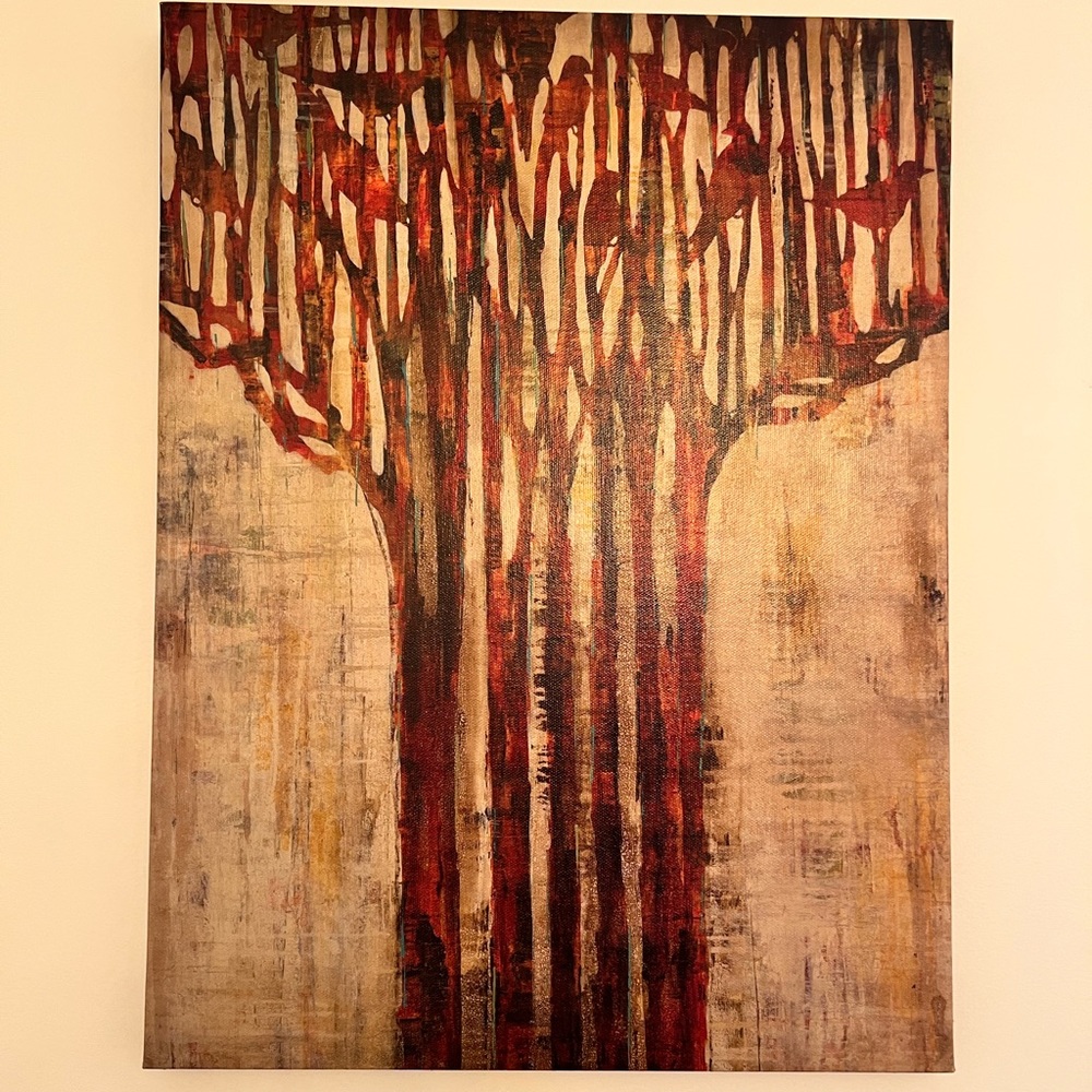 BRANCHING OUT by Liz Jardine (BEAUTIFUL and HAUNTING) Painted Canvas
